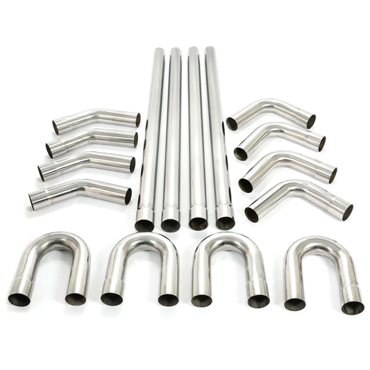5" Stainless Steel Universal Mandrel Bent Tubing Kits - 12ft  - V01