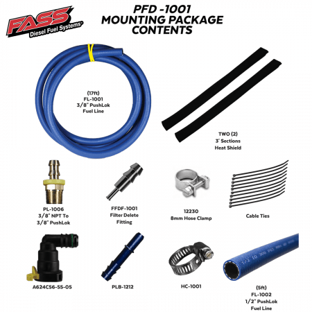 FASS Powerstroke Filter Delete Kit