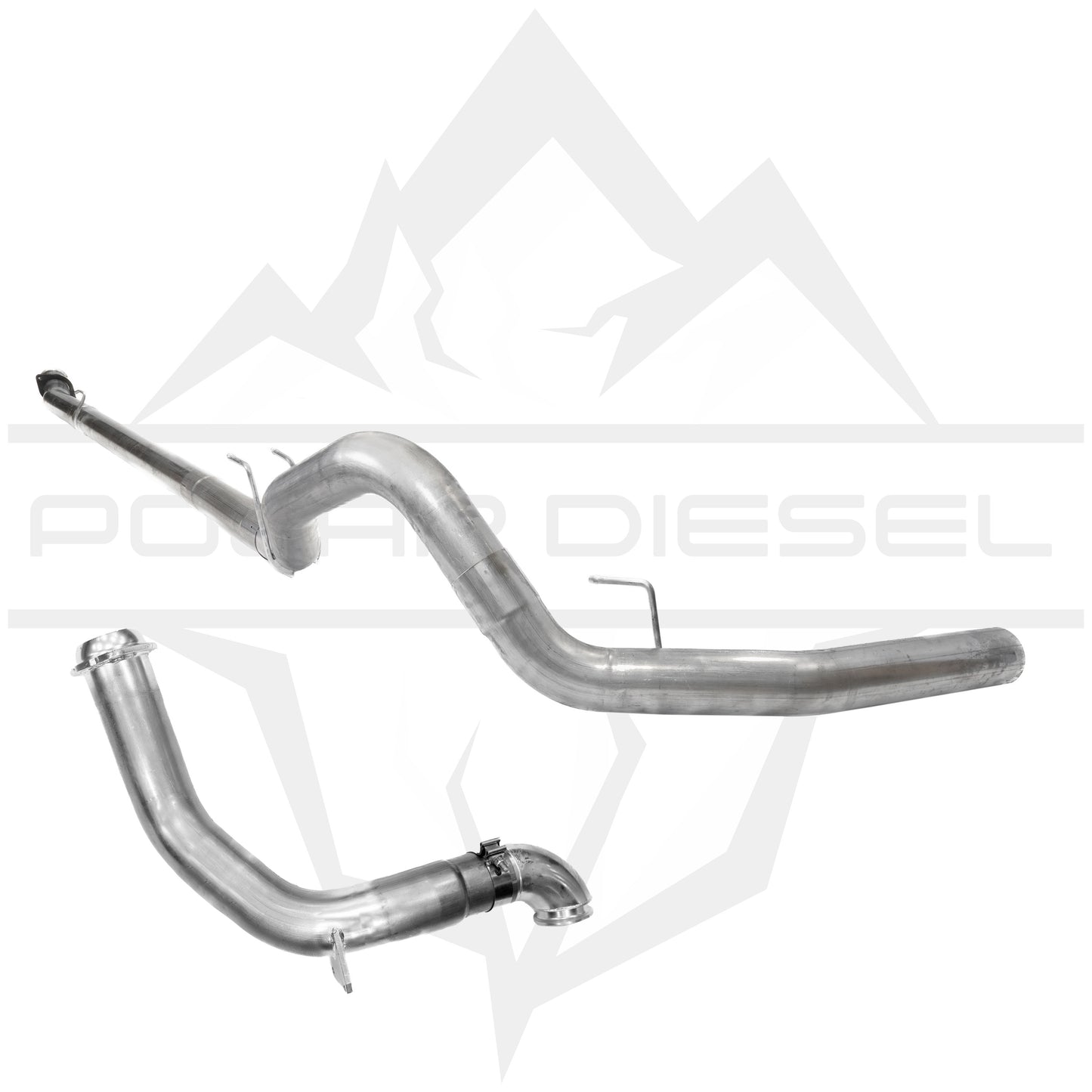 2023-2024 Ford Powerstroke 6.7L 4” Downpipe Back Exhaust & Downpipe Package