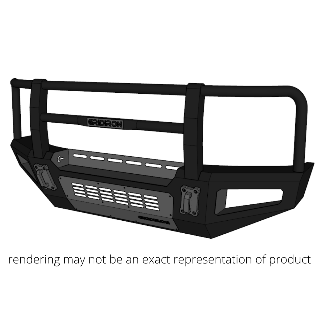 GRIDIRON 2024 GMC 2500/3500 Full Tube Front Bumper