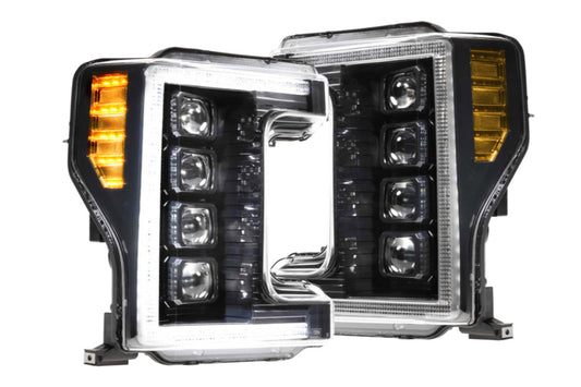 XB LED Headlights: Ford Super Duty (17-19) (Pair / ASM)