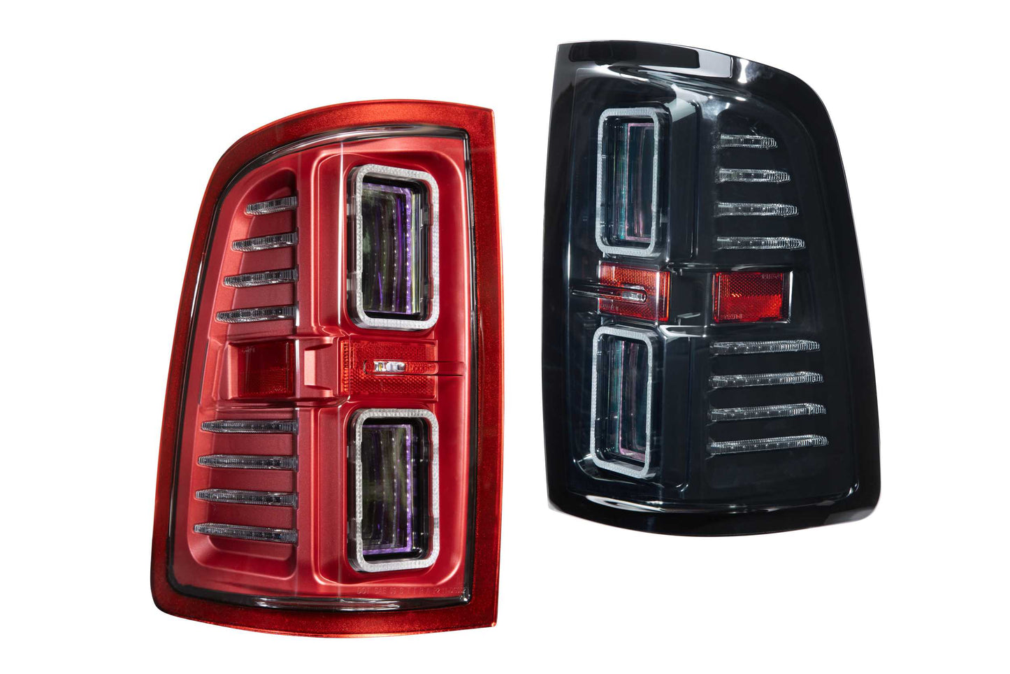 XB LED Tails: Dodge Ram (09-18) (Pair / Red)