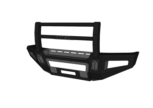 GRIDIRON 2018-2023 Ford Expedition Bull Bar Winch Front Bumper