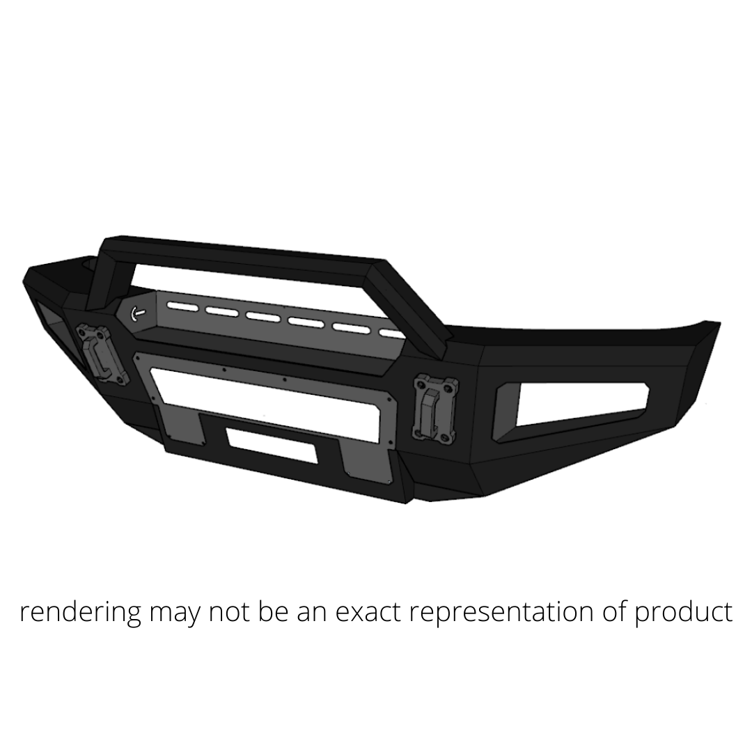 GRIDIRON 2019-2023 Ram 2500/3500 Prerunner Winch Front Bumper