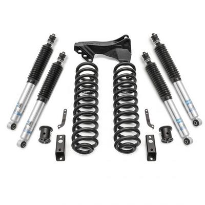 2017-2019 Ford F250/F350 Diesel  4WD 2.5'' Coil Spring Front Lift Kit with Bilstein Front and Rear Shocks and Front Track Bar Bracket