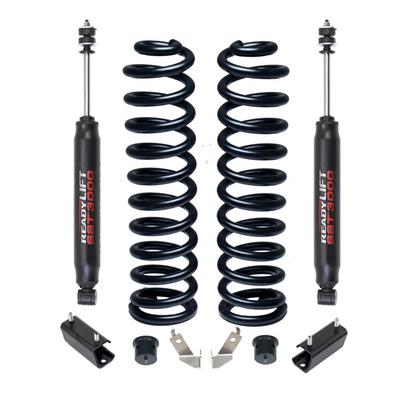 2011-2022 Ford F250 4WD 2.5'' Coil Spring Front Lift Kit with SST3000 Front Shocks