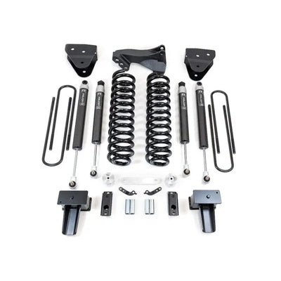 2017-2022 Ford F250/F350 Diesel  4WD  4'' Coil Spring Lift Kit with Falcon 1.1 Monotube Front/Rear Shocks and Front Track Bar Bracket (Trucks with Camper Spring Package)