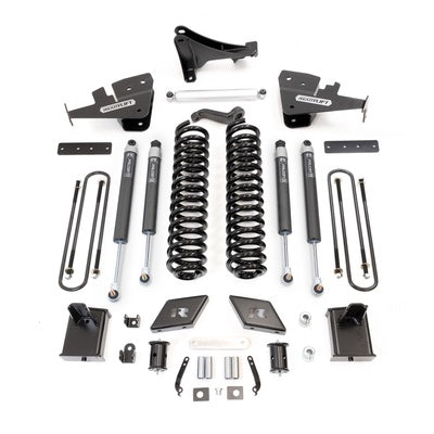 2017-2022 Ford F250 Diesel  4WD  7'' Coil Spring Lift Kit with Falcon 1.1 Monotube Front/Rear Shocks and Front Track Bar Bracket (Trucks without Camper Spring Package)