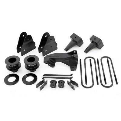 2011-2016 Ford F250/F350/F450 4WD 3.5'' SST Lift Kit with 5'' Rear Tapered Blocks - 1 Piece Drive Shaft without Shocks