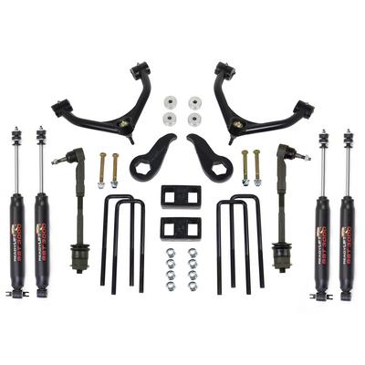 2011-2019 Chevrolet/GMC 2500/3500HD RWD, 4WD 3.5'' SST Lift Kit Front with 1'' Rear with Upper Control Arms with SST3000 Shocks