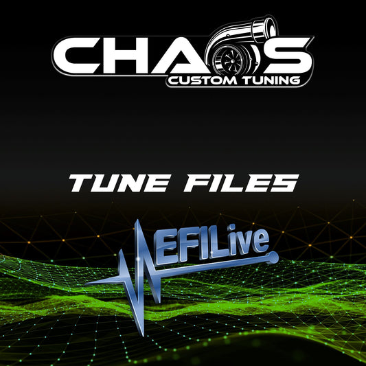 Chaos Custom Tuning EFI Live Tune Files (2006-2009 Cummins)