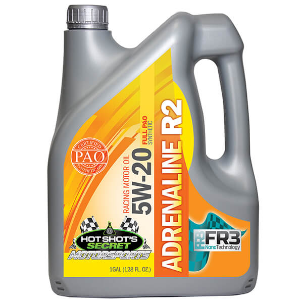 HSS 5W20 1 Gallon ADRENALINE R-Series Racing Oil R201G