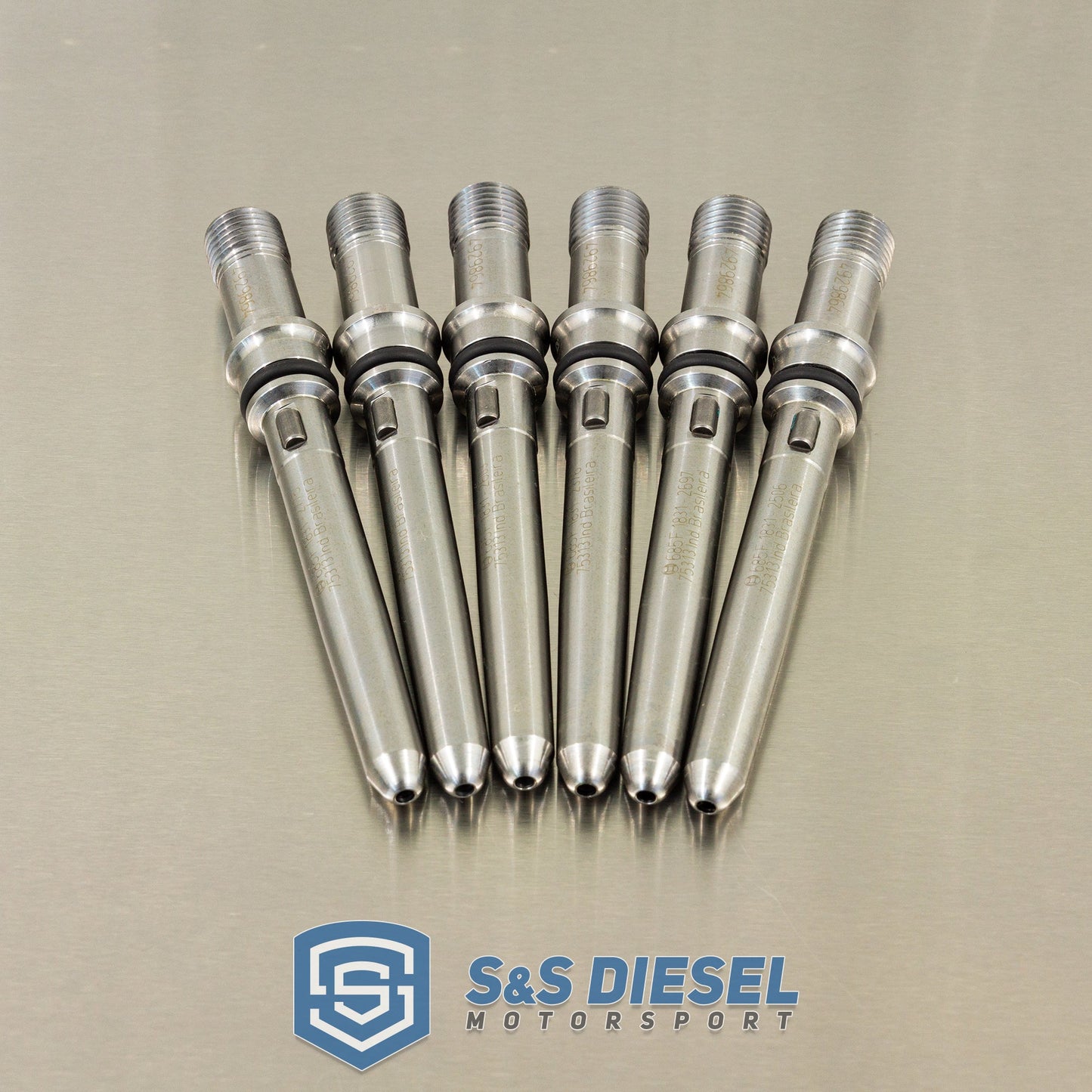 S&S 6.7L Cummins Injector Feed Tubes - SET