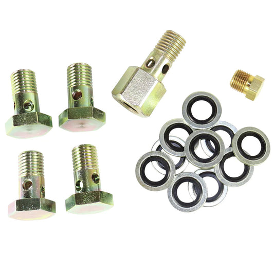 BANJO BOLT UPGRADE KIT DODGE CUMMINS 2000-2002